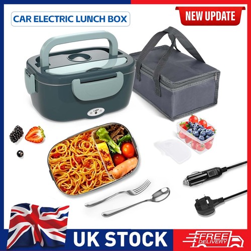 Electric heated lunch box - heated,