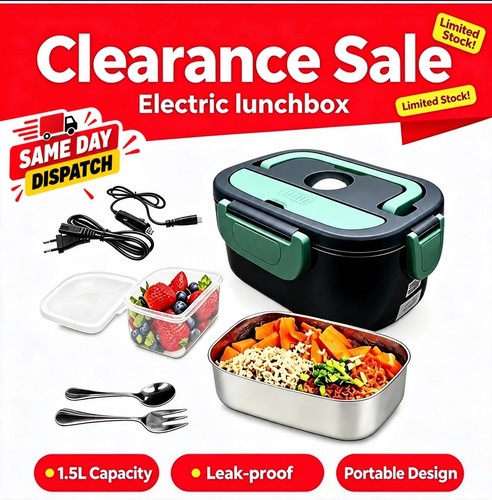 Electric lunch box - 1.5l,