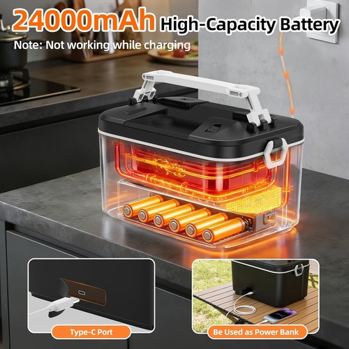 Kuchelife heated lunch - kuchelife, box