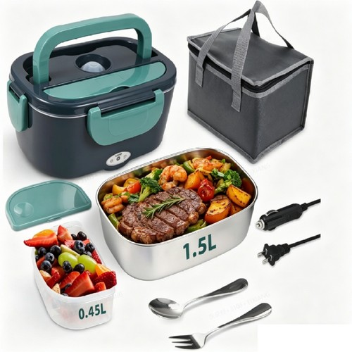 60w electric lunch box - 1.5l,