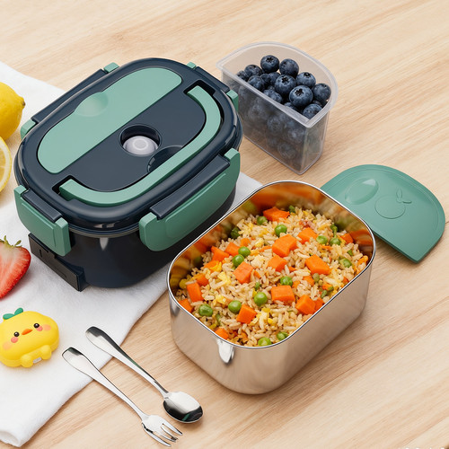 Electric heated lunch box - box, for