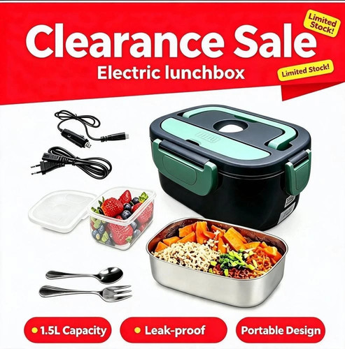 Electric lunch box - lunch,