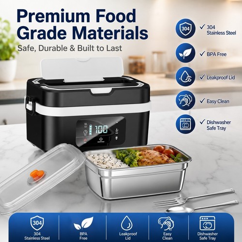 Heated lunch box 30000mah - lunch,