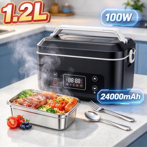 Electric lunch box - 1.2l, box,100w