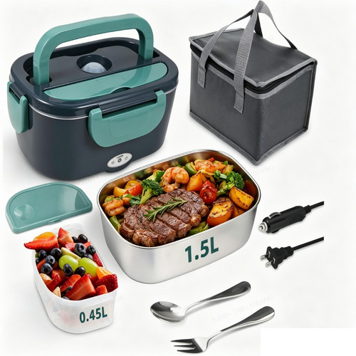 Heated lunch box electric - lunch,