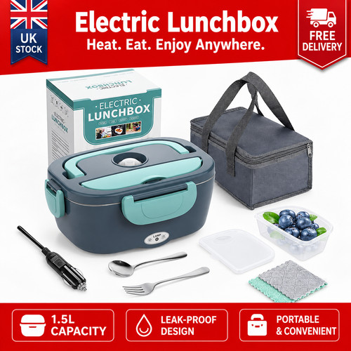 Heated lunch box 100w - heated,