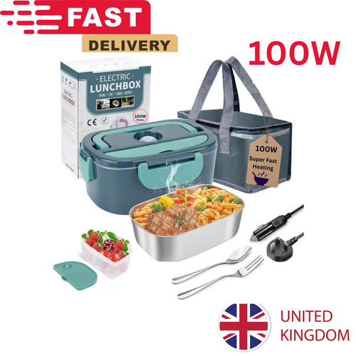 Heated lunch box 100w electric - heated,