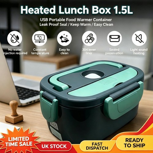 Heated lunch box electric - heated,