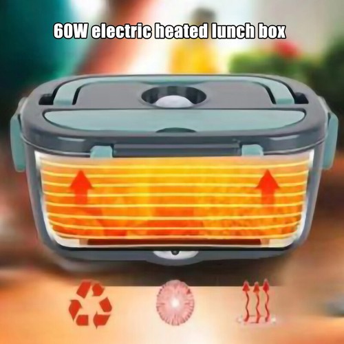 Electric heated lunch box - heated,