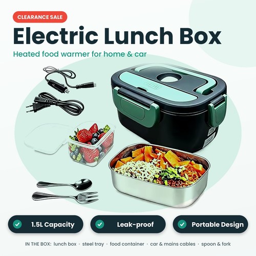 Electric lunch box - 1.5l,