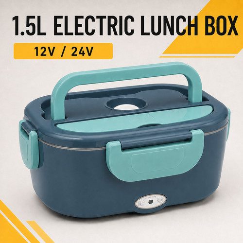 Electric heated lunch box - electric,