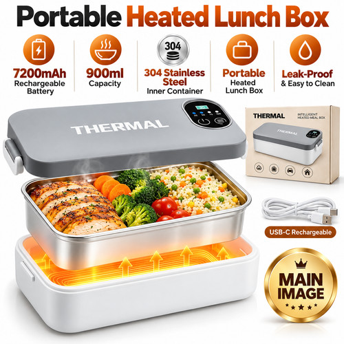 Wireless electric lunch box - electric,