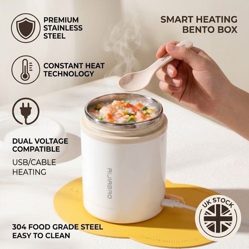 600ml electric heated lunch - heated,