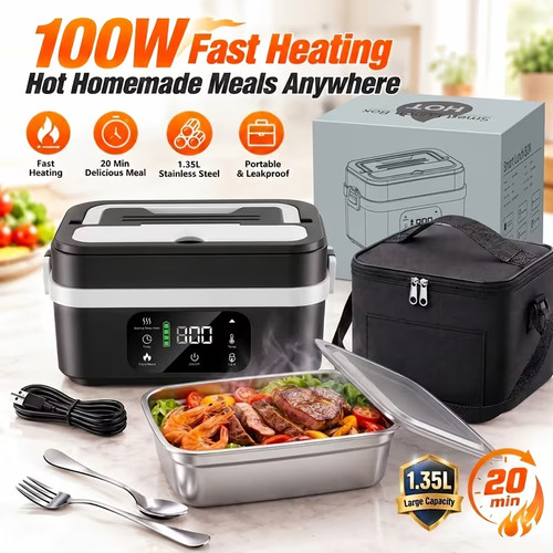 Cordless electric lunch - lunch, box