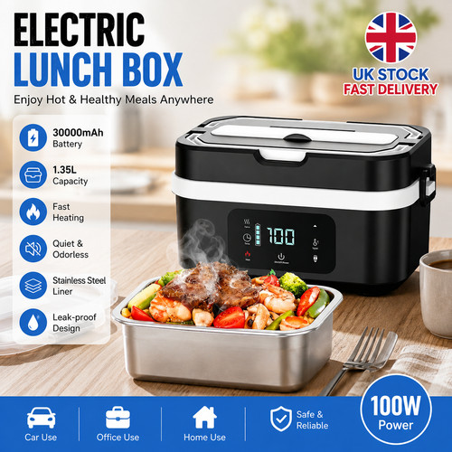 Cordless electric lunch box - electric,