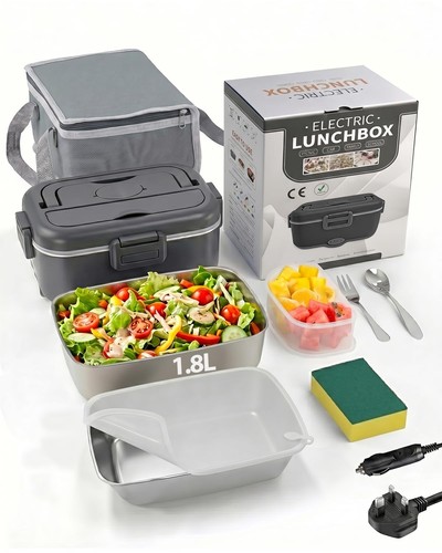 Heated lunch box 100w 8l - heated,
