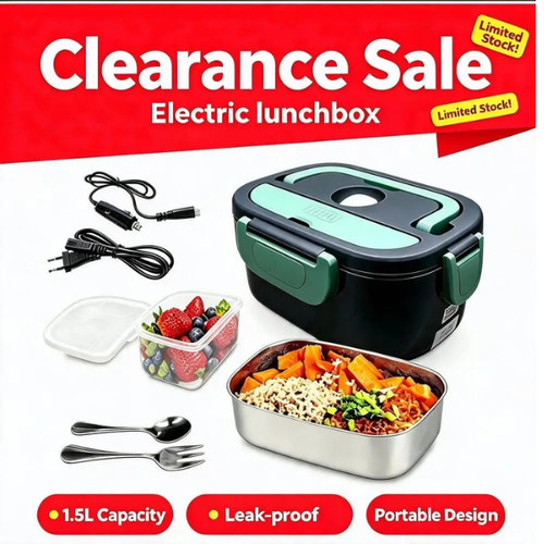 80w electric lunch box - box, food