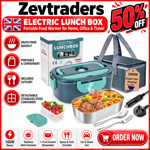 Heated lunch box 100w - box, electric