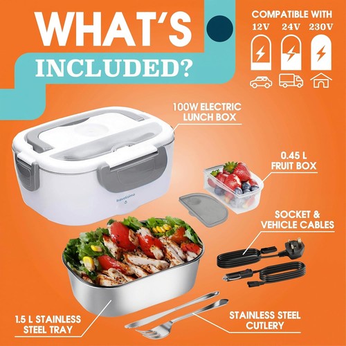 Heated lunch box - lunch,